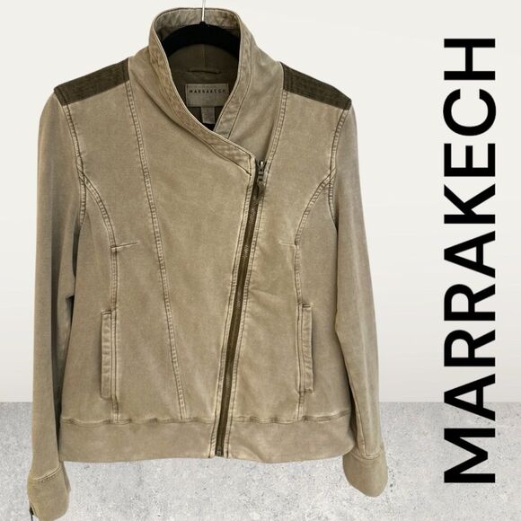 Marrakech French Terry Jacket Anthropologie - Picture 1 of 7